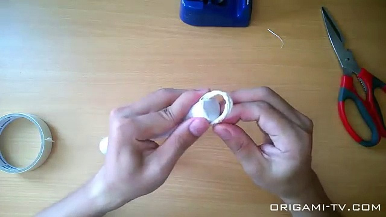 How to make a paper Nunchucks easy - Ninja weapon