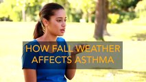 How fall weather affects asthma