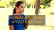 How fall weather affects asthma