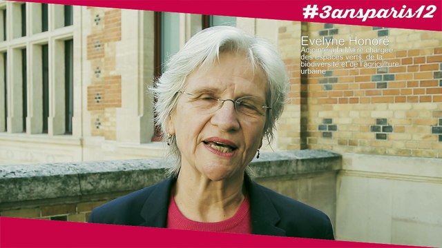 [#3ansparis12] Compte rendu de mi-mandat : Evelyne Honoré présente sa réalisation préférée