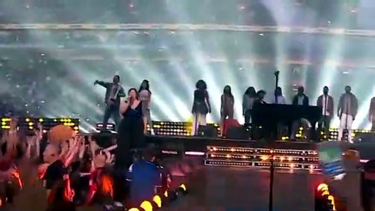 Macklemore 'Same Love' at Australian NRL Grand Final 2017