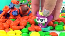 PAW PATROL Nick Jr. M&Ms Toy Surprises with SUPER PUP Chase, Skye, Ryder, Everest, Candies / TUYC