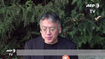 Un “enorme honor” recibir el Nobel de Literatura, dice Ishiguro