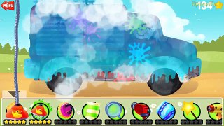 Amazing Car Wash for Children : Fire Truck, Tror | Cartoon Cars for Children- App iOS for Baby