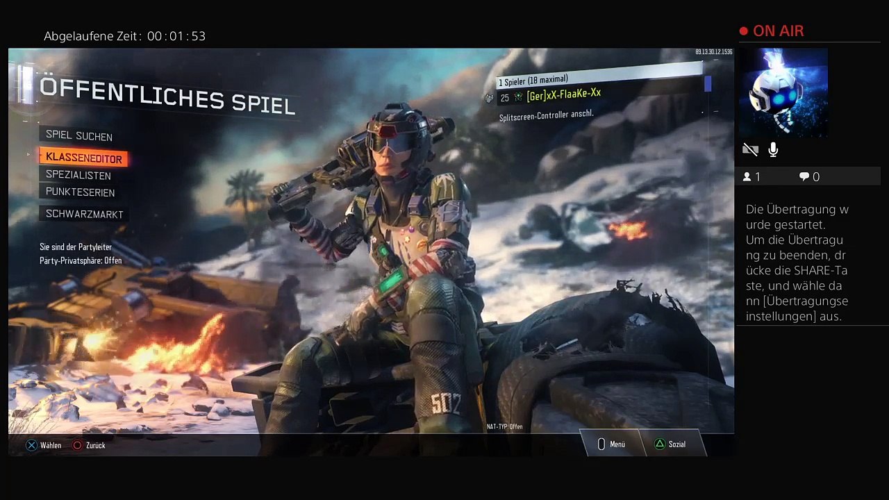 PS4-Live-Übertragung von xX-FlaaKe-Xx