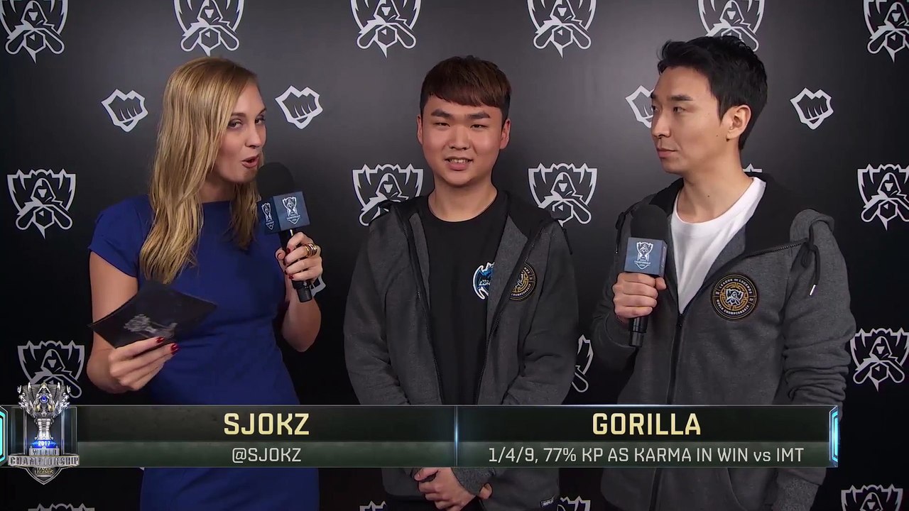 Interview with LZ GorillA - Worlds 2017 Group Stage