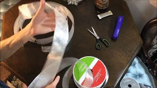 Wave Ribbon Christmas Tree Decorating Tutorial - How To Ribbon Technique - Holiday decorating