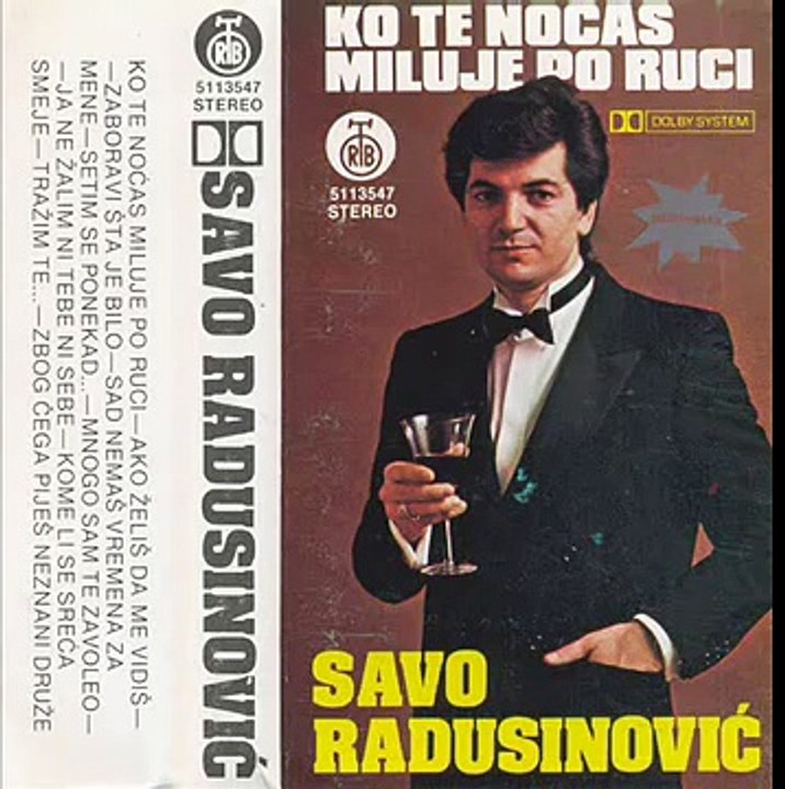 Savo Radusinović-Ja ne žalim ni tebe ni sebe (1984)
