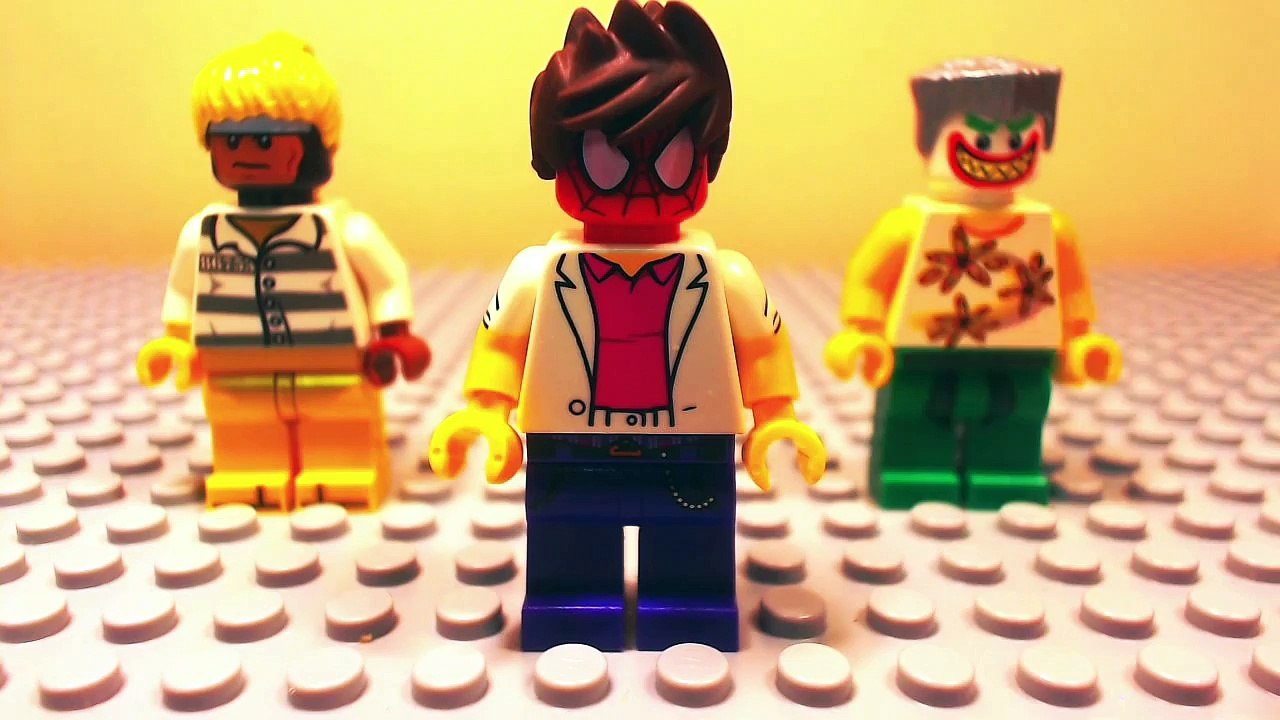 Lego HULK Fidget Spinner Fail with Spiderman Brick Building Animation