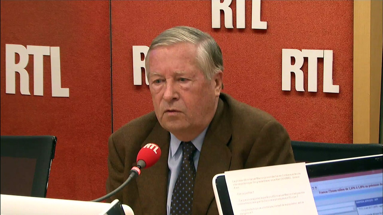 Alain Duhamel : "le parler-cru n'est pas un langage de président de la République"