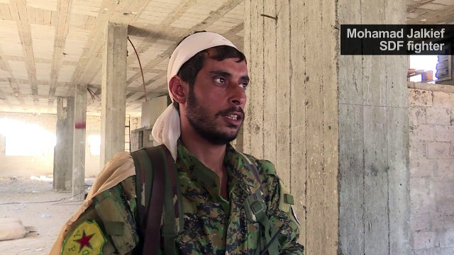 US-backed forces keep a watchful eye for IS jihadists in Raqa