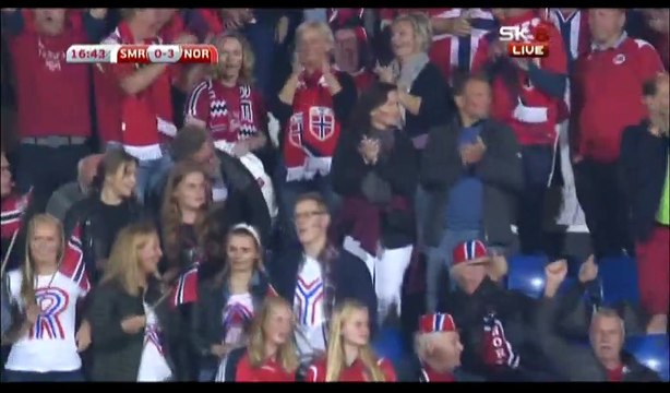 Joshua King Goal HD - San Marino 0-3 Norway - 05.10.2017