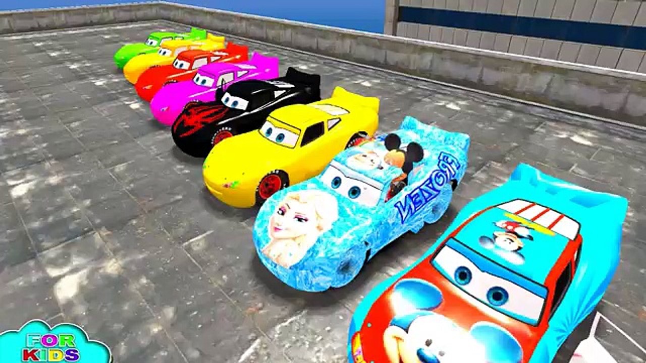 MICKEY MOUSE SuperHero Nursery Rhyme & My Little Pony & Lightning McQueen Cars - Kids Songs