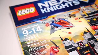 Lego Nexo Knights 70323 Jestros Volcano Lair Speed Build