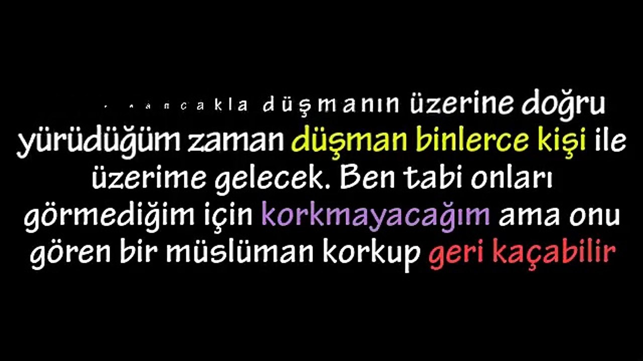 gözü görmeyen sahaebe abdü el-lehi bin ümü mektüwm iyme-ene bak cihe-ede koşarak gidip şehiyd oluyor