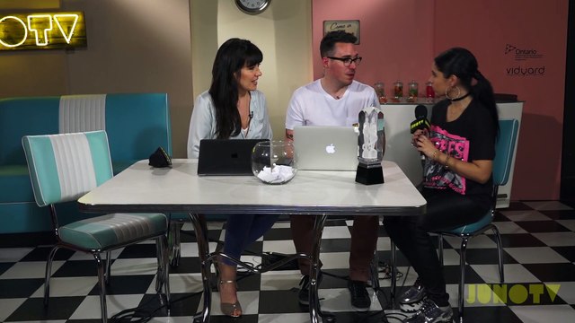 Alessia Cara Backstage at The 2017 JUNO Awards