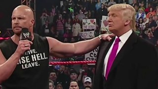 US President TRUMP vs Stone Cold Fight WWE