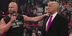 US President TRUMP vs Stone Cold Fight WWE