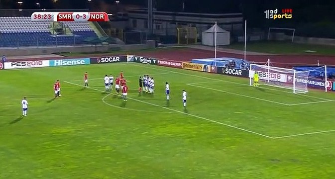 Mohamed Elyounoussi Goal HD - San Marino	0-4	Norway 05.10.2017
