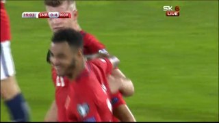 Mohamed Elyounoussi Goal HD - San Marino 0-4 Norway - 05.10.2017