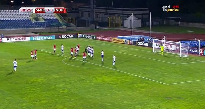 Mohamed Elyounoussi Goal HD - San Marino	0-4	Norway 05.10.2017