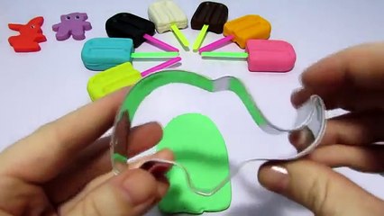 Учим цвета на английском языке с мороженым из пластилина Play-Doh.