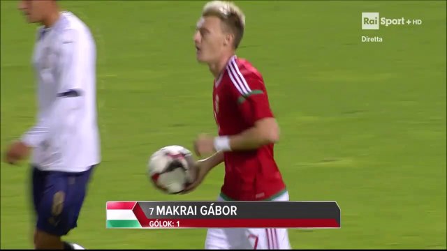 1-5 Gábor Makrai Goal International Friendly U21 - 05.10.2017 Hungary U21 1-5 Italy U21