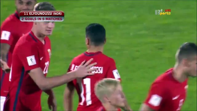 0-5 Mohamed Elyounoussi Goal FIFA WC Qualification UEFA Group C - 05.10.2017 San Marino 0-5 Norway