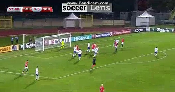 Ole Selnaes Goal HD - San Marino 0-6 Norway 5/10/2017 HD