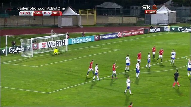 Ole Selnaes Goal HD - San Marino 0 - 6 Norway - 05.10.2017 (Full Replay)