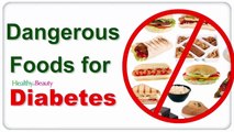 Top 10 Worst Foods For Diabetes   Health tips 2017