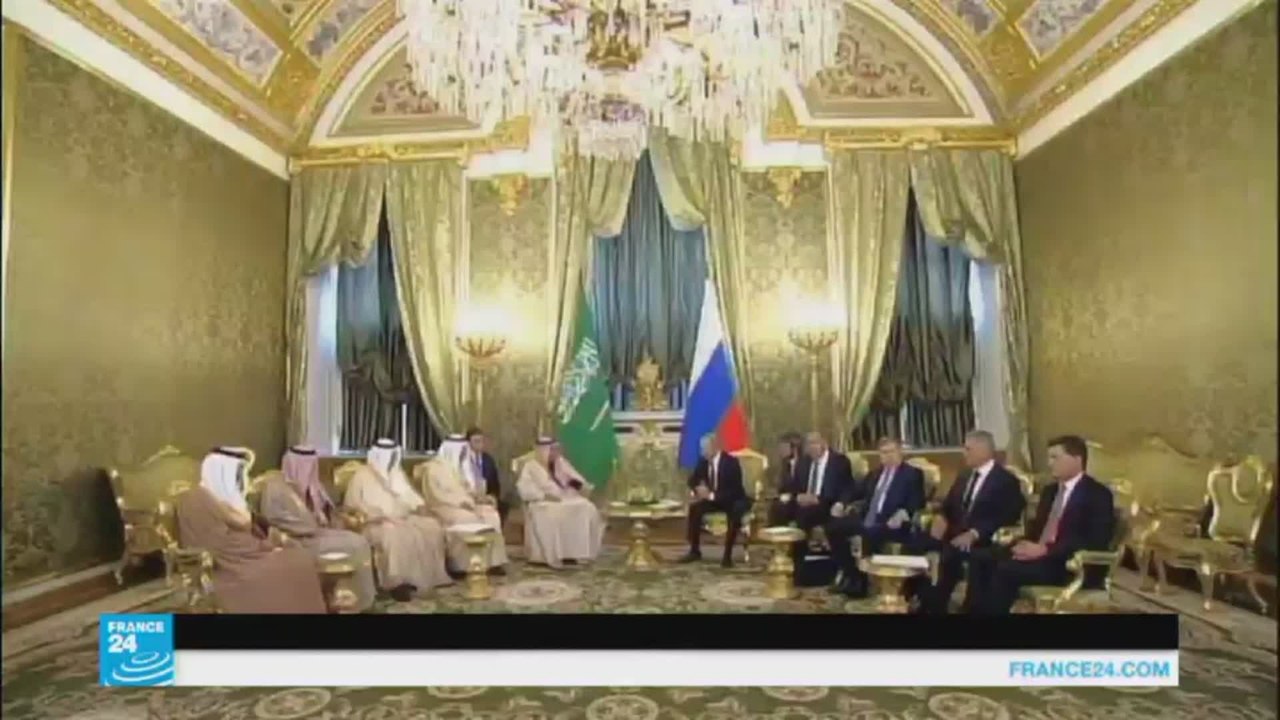 الملك سلمان في موسكو