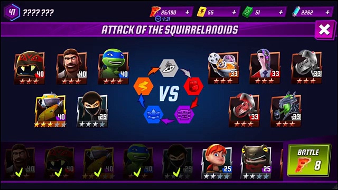 TMNT Legends PVE Chapter 5 Stage 4-6 Walkthrough 17