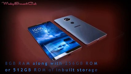 NOKIA 10 Max 2017 With 8GB RAM and 512GB ROM is Galaxy Note 8 Killer ᴴᴰ