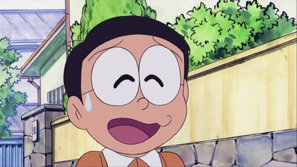 신 도라에몽 10기 4화 맛있는 온천 / 보물찾기 소동