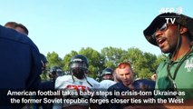 It's not rugby: American football takes baby steps in Ukraine
