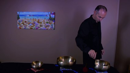 Tibetan Singing Bowl Live Studio Session 1 - 40 mins Long