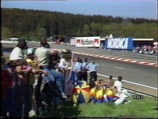Gran Premio del Belgio 1986: Sorpasso di Jones a Berger