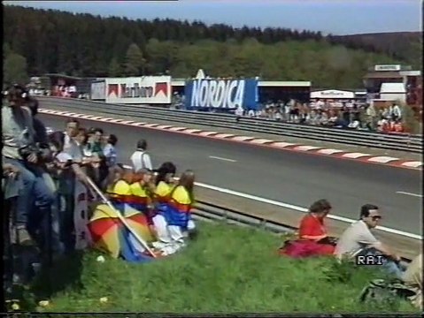 Gran Premio del Belgio 1986: Sorpasso di Mansell a Johansson