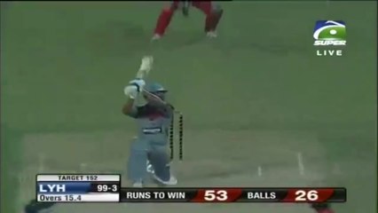 Usman Khalid 3/13 and 46 off 29 balls for Layyah in 2017 Rising Stars tournament