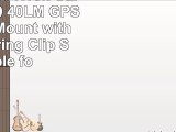 IGA07BKT40 iTrek Garmin Nuvi 40 40LM GPS Air Vent Mount with Metal Spring Clip