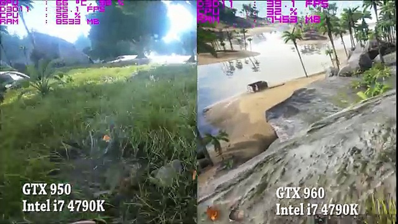 GTX 950 vs GTX 960 2GB | Ark, Batman, Battlefield 4, Unigine Heaven Benchmark