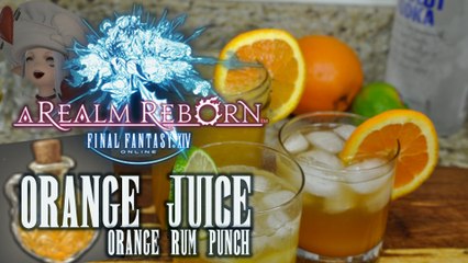 Final Fantasy XIV  A Realm Reborn Orange Juice
