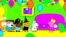 Learn Colors with Peppa Pig Coloring Pages For Kids - Peppa Coloring Book - Video For Children