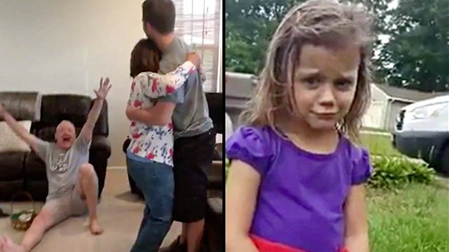 Grandparents Just Don't Get It & Somebody's Not Excited For A Baby Brother