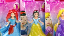 Play Doh Sparkle Princess Belle Anna Disney Frozen MagiClip Glitter Glider Magic Clip