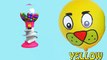 Heart Face Wet Balloons Compilation - Learn Colours Finger song - Faces water balloon