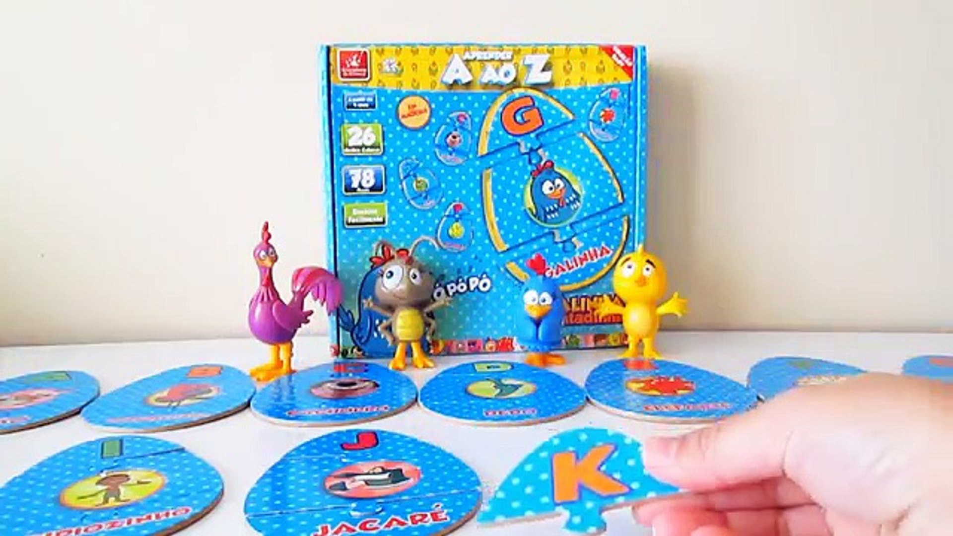 Galinha Pintadinha Alfabeto Completo Abc Learn Portuguese Alphabet Brinquedos Pintinho Borboletinha - 