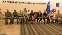 President Trump Meets With Las Vegas Police