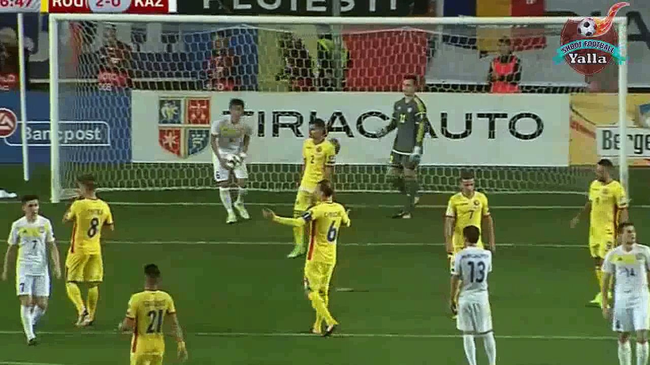 Romania vs Kazakhstan 3-1 Goals and match Overview: 5-10-2017